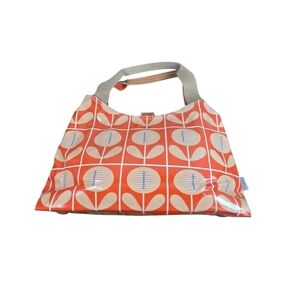 Orla Kiely Flower Box Classic Shoulder Bag In Geranium Red